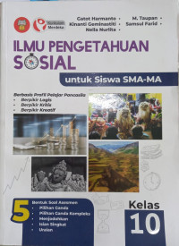 Image of ILMU PENGETAHUAN SOSIAL untuk Siswa SMA-MA Kelas 10