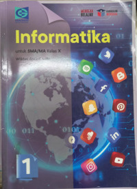 Image of Informatika untuk SMA/MA kelas X